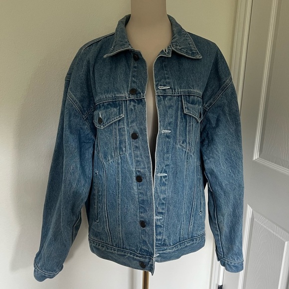 Vintage Disney 90s Oversized Denim Characters Jacket XL - Picture 3 of 10